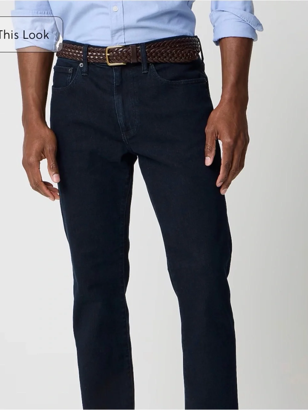 J Crew Flex Men's Straight Denim Jeans